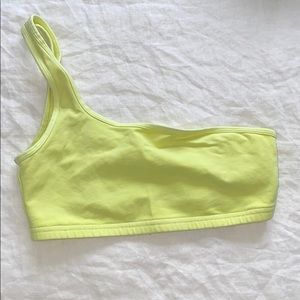 Aritiza one shoulder bralette